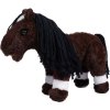 Pluszowy Koń Cuddle Pony HKM, dark brown