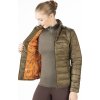 Pikowana kurtka Allure HKM, damska, olive green