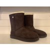 Filcowe buty Davos Gossiga HKM, zimowe, chocolate brown