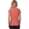 T-shirt Menton QHP, damski, amber gold
