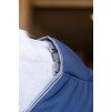 Derka stajenna Rambo Optimo Plus, z elementem na szyję, 400 g, navy/thunderstorm grey & silver (Długość pleców 115 cm)
