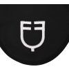 Nauszniki Black Line Equestro, czarne (Rozmiar FULL)