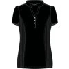 Koszulka Josie Equipage, damska, czarna