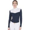 Koszulka konkursowa Equestro Mesh, damska, navy (Rozmiar L)