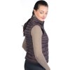 Kamizelka pikowana Lena HKM, damska, dark brown