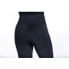 Legginsy jeździeckie Edinburgh Mesh HKM, z pełnym lejem, damskie, czarne