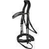 Ogłowie Snaffle S-Line Waldhausen, glamour, czarne (Rozmiar COB)