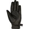 Rękawiczki jeździeckie Softshell HKM, zimowe, czarne (Rozmiar 6 let)