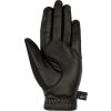 Rękawiczki jeździeckie Softshell HKM, zimowe, czarne