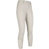 Bryczesy Hunter HKM, z lejem kolanowym, damskie, beige