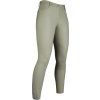 Bryczesy Sunshine HKM, z lejem kolanowym, grey green (Rozmiar 110)