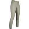 Bryczesy Sunshine HKM, z lejem kolanowym, grey green