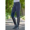 Bryczesy Penny Easy HKM, z lejem kolanowym, deep blue (Rozmiar 128)