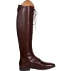 Oficerki jeździeckie Elegant Lace HKM, standardowa łydka/długie, damskie, brązowe