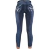 Bryczesy Pasadena Summer Denim HKM, z lejem, jeans blue
