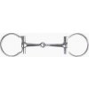 Wędzidło D-ring pojedynczo łamane HKM, 14 mm