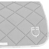 Czaprak GP Logo Equestro, uniwersalny, light grey/white (Rozmiar FULL)