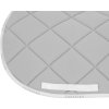 Czaprak GP Logo Equestro, uniwersalny, light grey/white