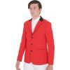 Żakiet Konkursowy Elegance Equestro, męski, red/black (Rozmiar L)