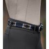 Pasek Gemma Polo ELT, black/asphalt (Długość 75 cm)