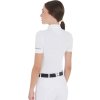 Koszulka konkursowa Equestro, damska, biała