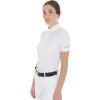 Koszulka konkursowa Equestro, damska, biała