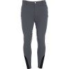 Bryczesy Hermes Equestro, z gripem kolanowym, męskie, grey (Rozmiar 36)