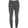 Bryczesy Hermes Equestro, z gripem kolanowym, męskie, grey