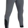 Bryczesy Aria Equestro z gripem, męskie, grey (Rozmiar 38)