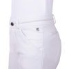 Bryczesy Carrie QHP, z pełnym lejem, ocieplane, dziecięce, białe