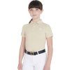 Koszulka Polo Equestro, dziecięca, beige (Rozmiar 10 lat)
