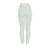 Legginsy jeździeckie Letnie Equestro, z gripem, damskie, light green