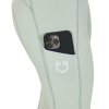 Legginsy jeździeckie Letnie Equestro, z gripem, damskie, light green
