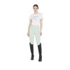 Legginsy jeździeckie Letnie Equestro, z gripem, damskie, light green