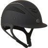 Kask jeździecki Defender Pro ONE･K, matt/chrome pipe/black