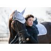 Nauszniki GP Logo Equestro, grey/white
