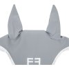 Nauszniki GP Logo Equestro, grey/white