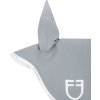Nauszniki GP Logo Equestro, grey/white