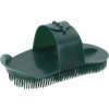 Zgrzebło plastikowe HorseGuard, L, green