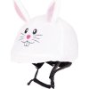 Pokrowiec na kask jeździecki Easter QHP, biały