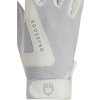 Rękawiczki jeździeckie Sunny Equestro, dziecięce, białe