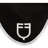 Nauszniki GP Logo Equestro, black/white (Rozmiar COB)