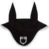 Nauszniki GP Logo Equestro, black/white