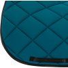 Czaprak GP Logo Equestro, wszechstronny, petrol/black (Rozmiar FULL)