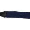 Pasek Elastyczny Pleciony Equestro, navy (Długość 108 cm)