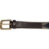 Pasek Skórzany Polo S Equestro, brown/navy/grey (Długość 100 cm)