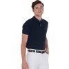 Pasek Skórzany Polo S Equestro, brown/navy/grey (Długość 100 cm)