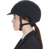 Kask jeździecki Eclipse Stone Velvet Equestro, navy/silver
