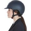 Kask jeździecki Eclipse Stone Mat Equestro, navy/silver