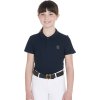 Koszulka Polo Dalai Equestro, dziecięca, navy